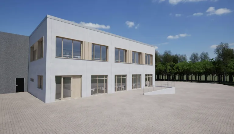 Tilbygning til maskinfabrik
