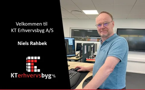 VELKOMMEN TIL NY EL-INGENIØR – Vi byder Niels Rahbek velkommen til team KT.