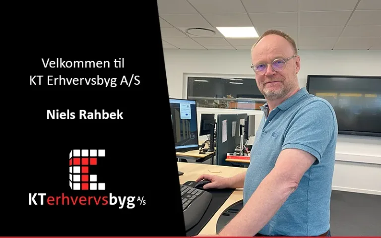 VELKOMMEN TIL NY EL-INGENIØR – Vi byder Niels Rahbek velkommen til team KT.