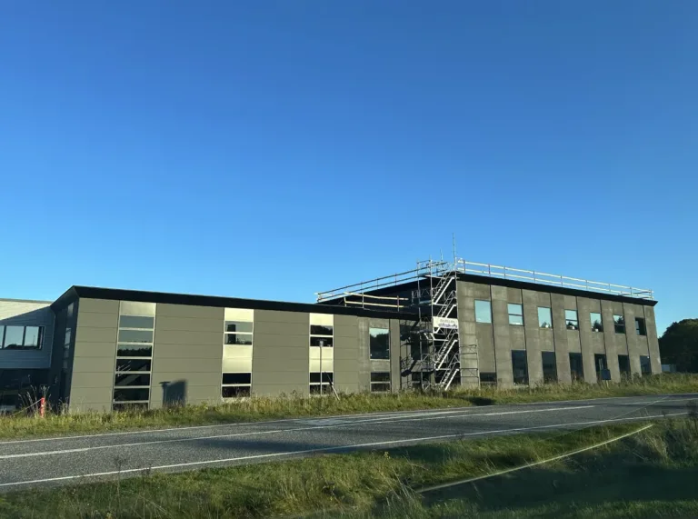 Entreprenørens eget hus