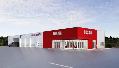 Nye faciliteter til Loxam i Horsens