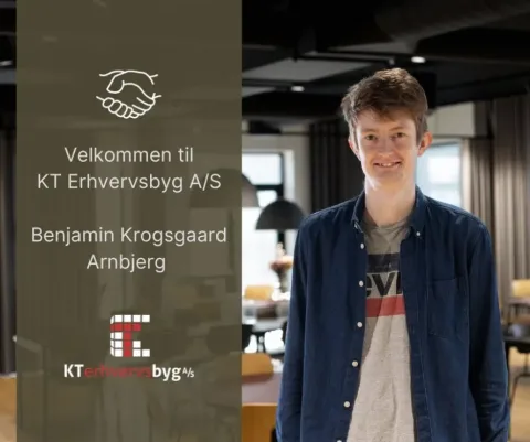 Vi byder også velkommen til endnu en praktikant.