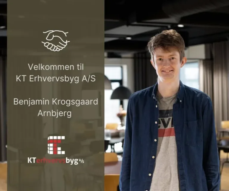 Vi byder også velkommen til endnu en praktikant.