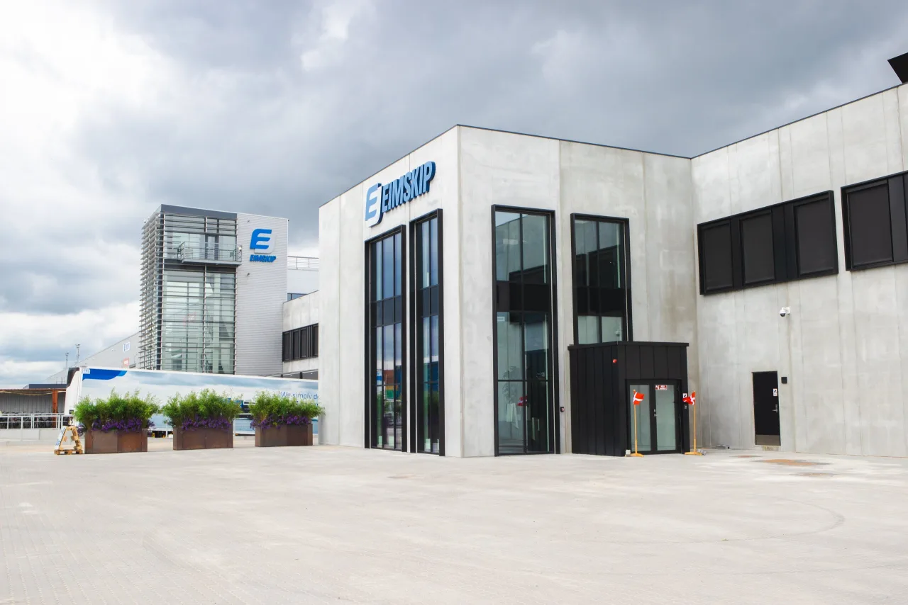 Erhvervsbyggeri ved Eimskip
