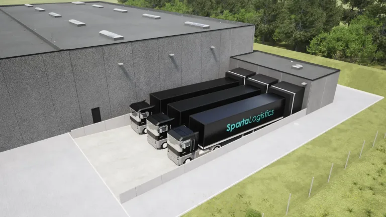 Tilbygning til Sparta Logistics