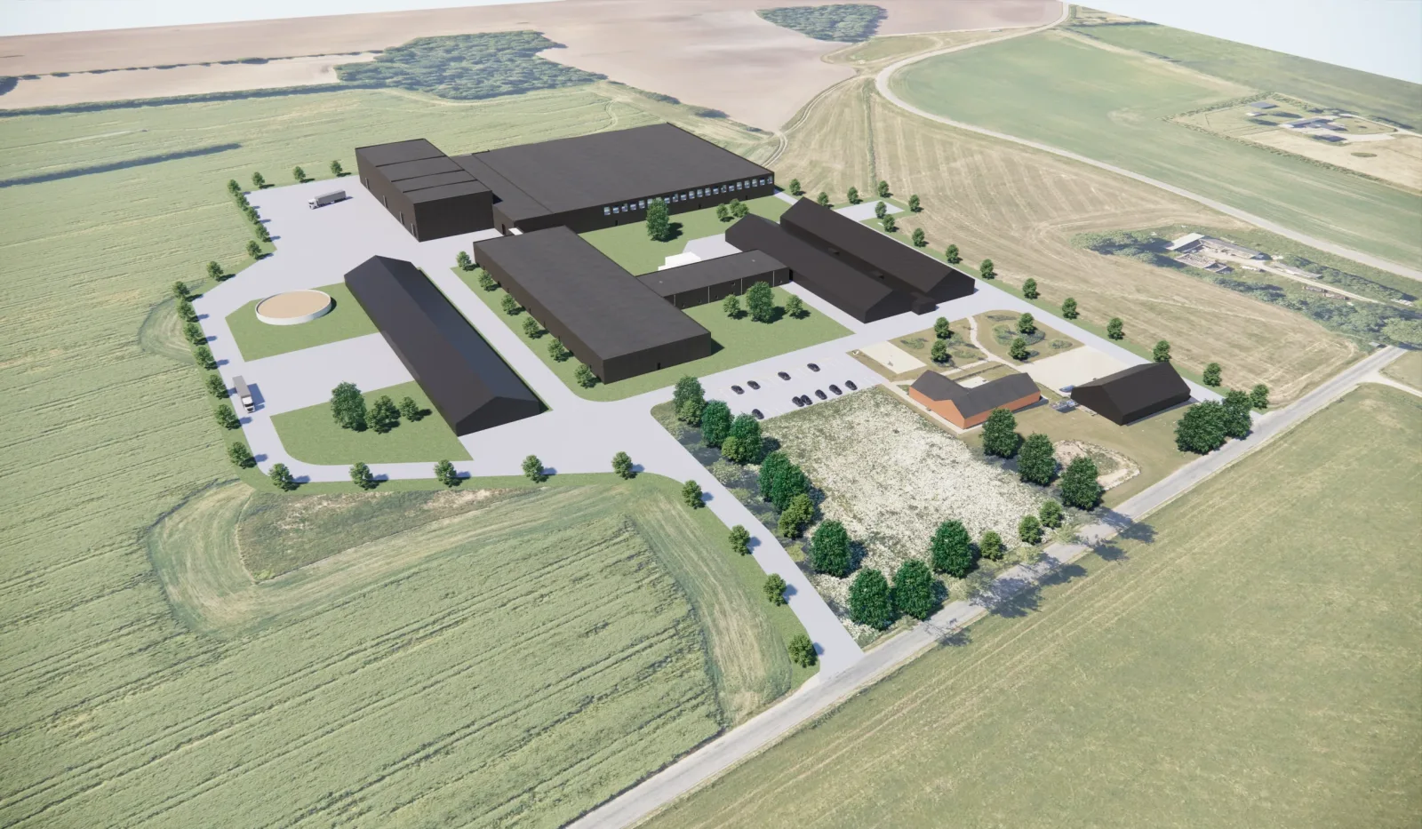 Vi bygger Nordens største insektfabrik
