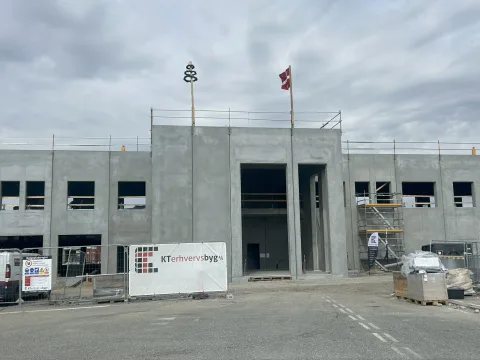 Rejsegilde på Aarhus havn